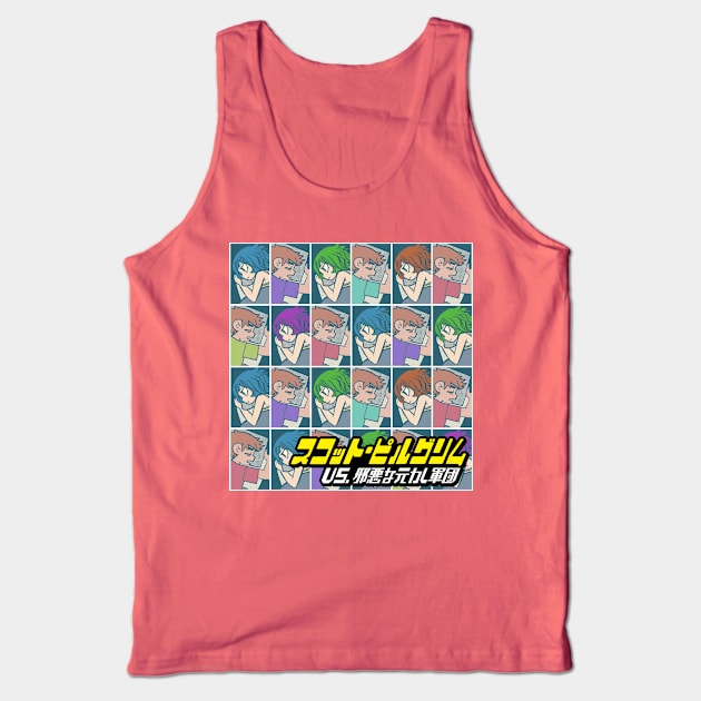 The Colors of Scott Pilgrim Tank Top by soykabob